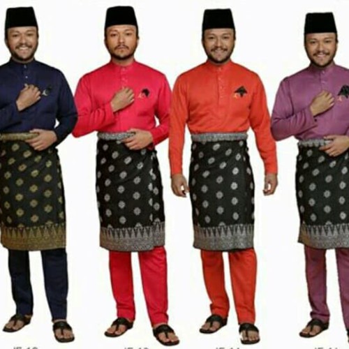 Detail Baju Songket Melayu Nomer 24