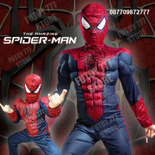 Detail Baju Spiderman Asli Nomer 23