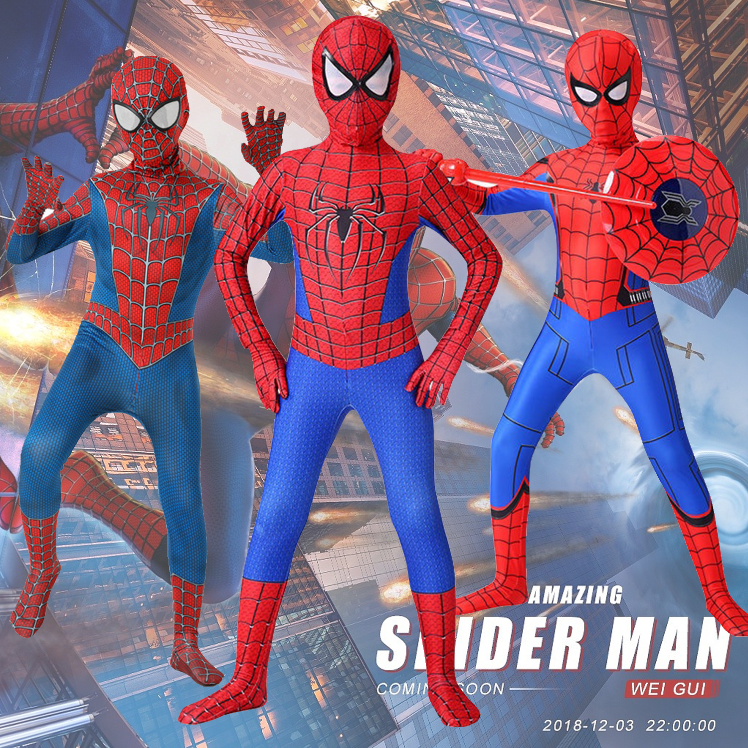 Detail Baju Spiderman Asli Nomer 24