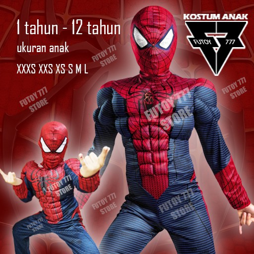 Detail Baju Spiderman Asli Nomer 6