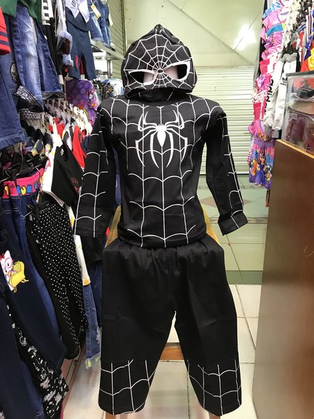 Detail Baju Spiderman Hitam Nomer 10