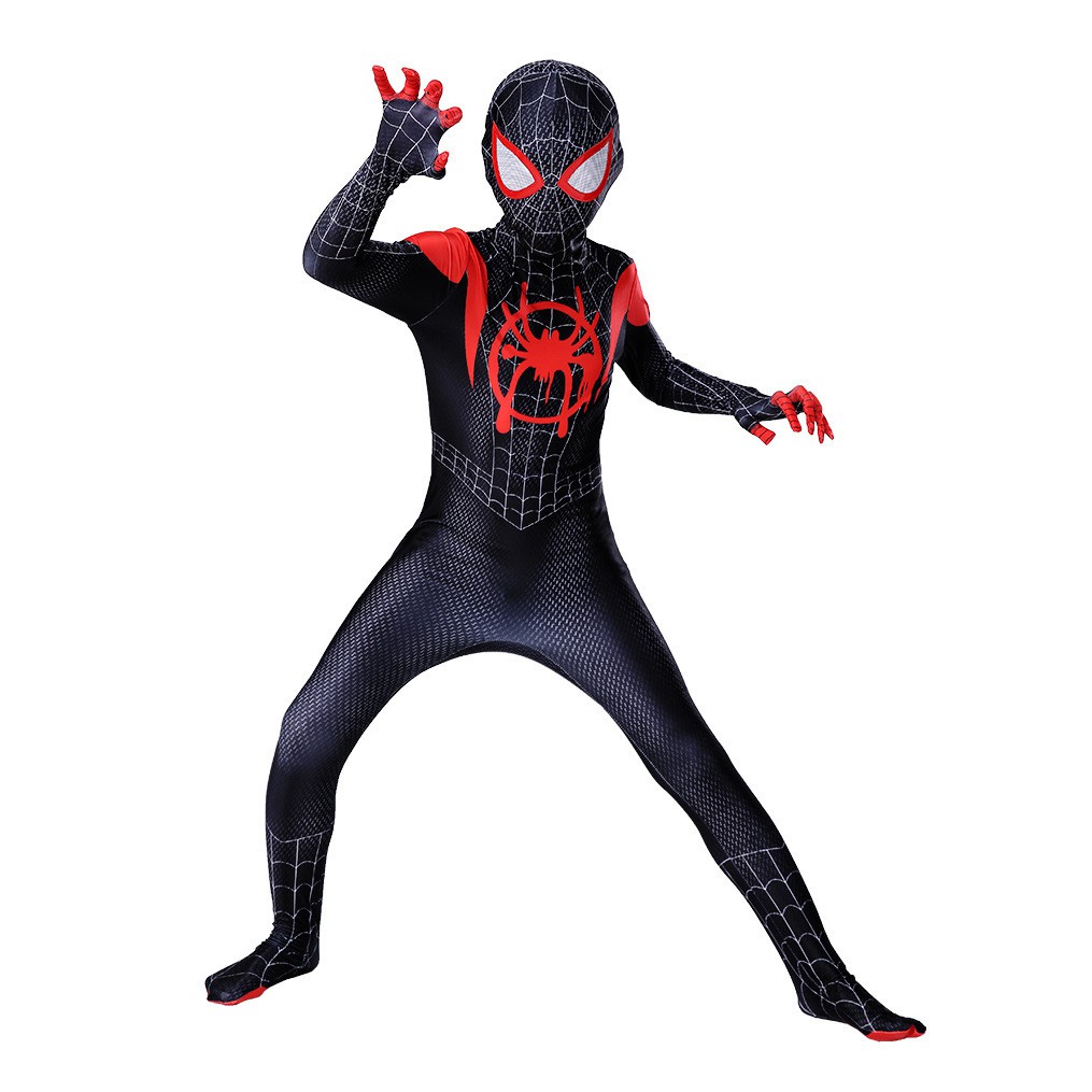 Detail Baju Spiderman Hitam Nomer 5