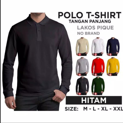 Detail Baju T Shirt Hitam Lengan Panjang Nomer 39