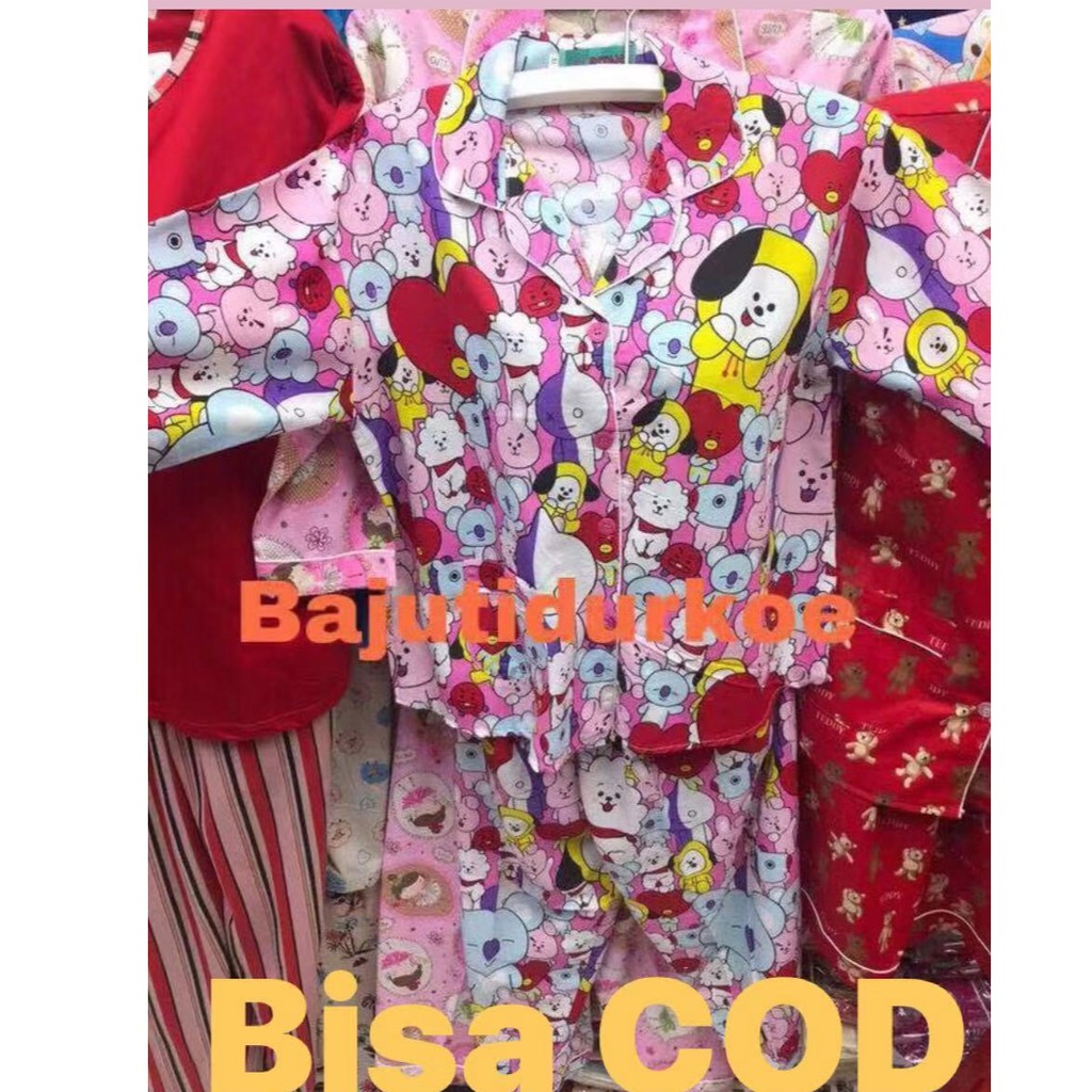 Detail Baju Tidur Bt21 Nomer 16