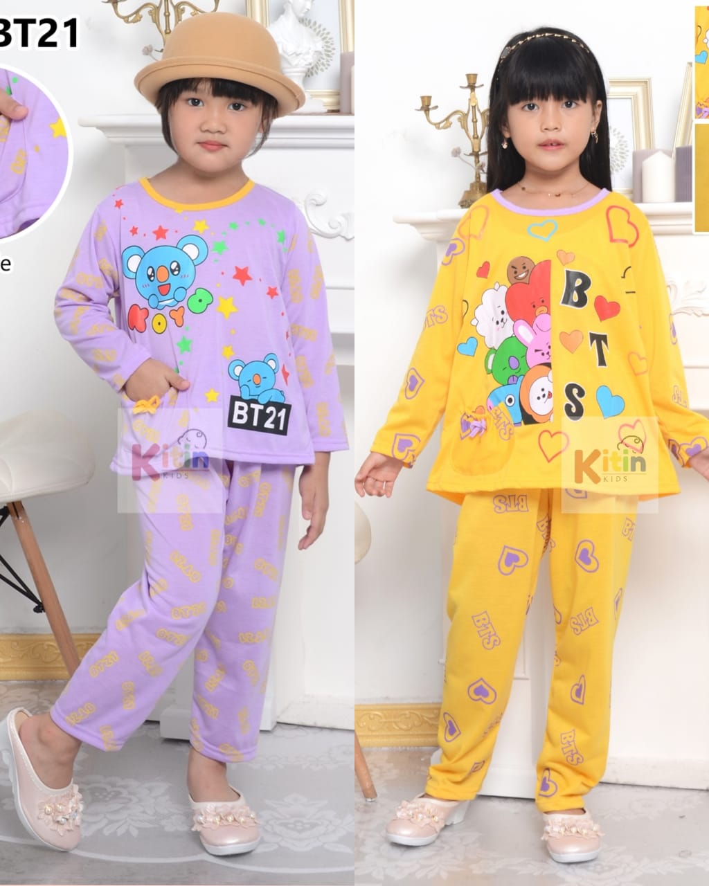 Detail Baju Tidur Bt21 Nomer 19