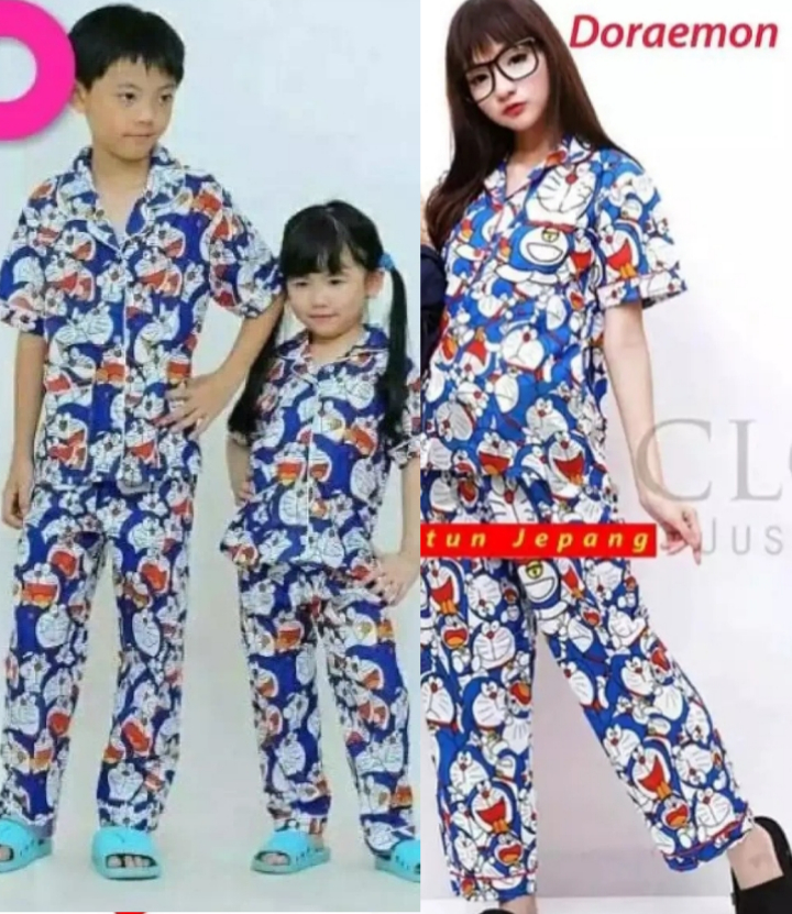 Detail Baju Tidur Doraemon Anak Perempuan Nomer 16