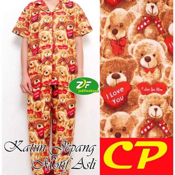 Detail Baju Tidur Teddy Bear Nomer 17