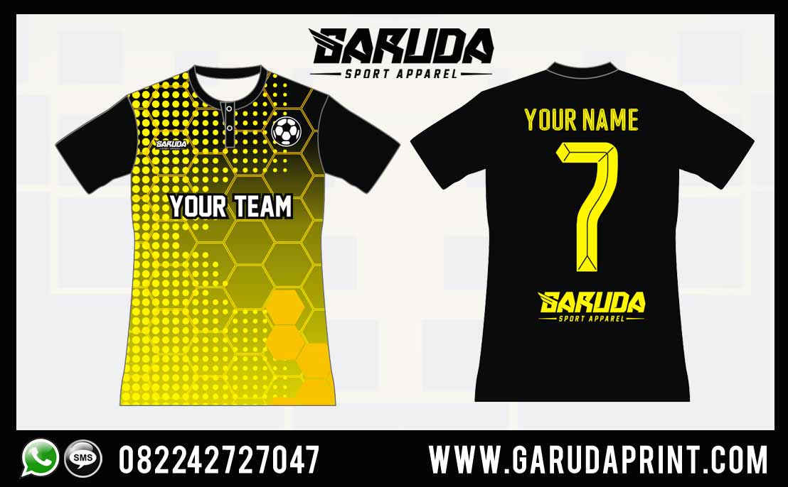 Detail Baju Tim Futsal Keren Nomer 17