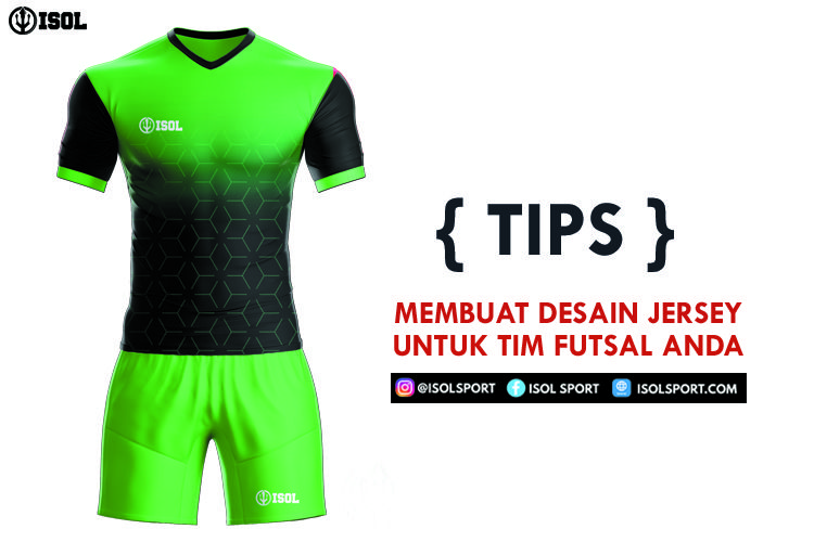 Detail Baju Tim Futsal Keren Nomer 51