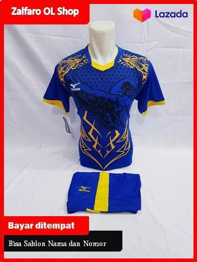 Detail Baju Tim Futsal Keren Nomer 52