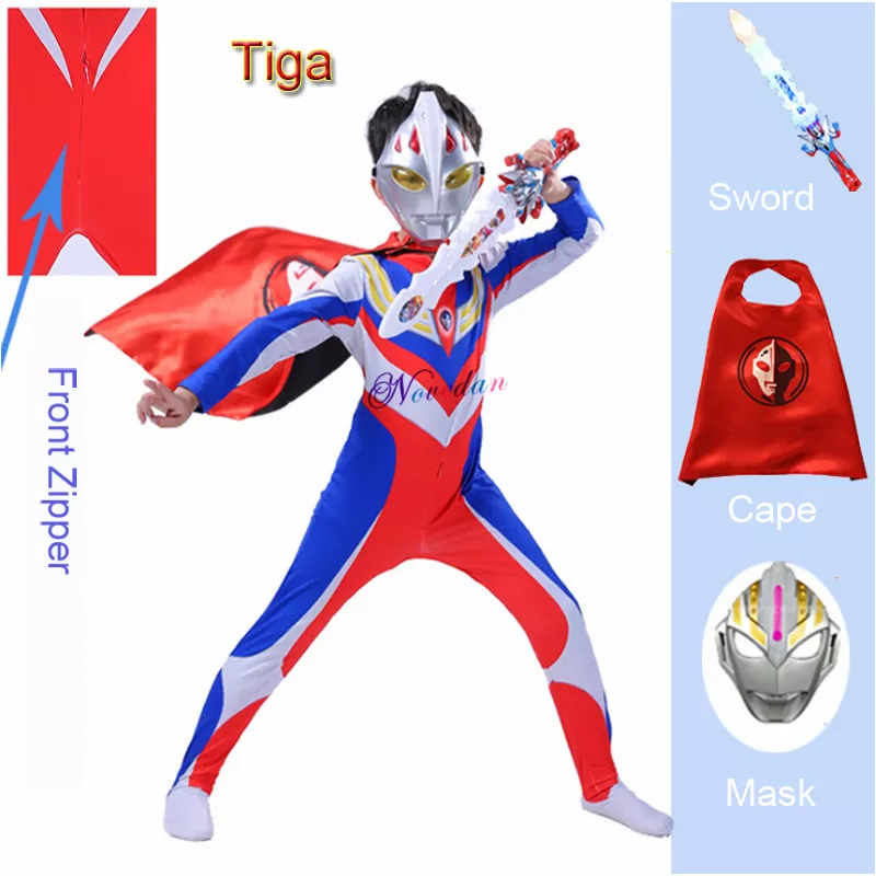 Detail Baju Ultraman Zero Nomer 19