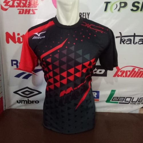 Detail Baju Volly Mizuno Depan Belakang Nomer 54