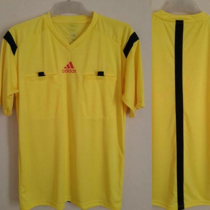 Detail Baju Wasit Sepak Bola Nomer 21