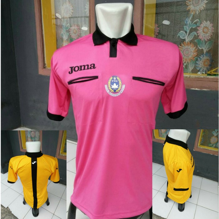 Detail Baju Wasit Sepak Bola Nomer 8