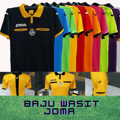 Detail Baju Wasit Sepak Bola Nomer 10