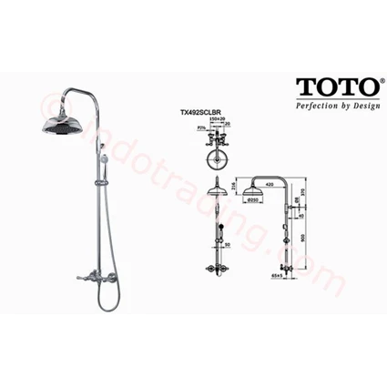 Detail Bak Shower Toto Nomer 32