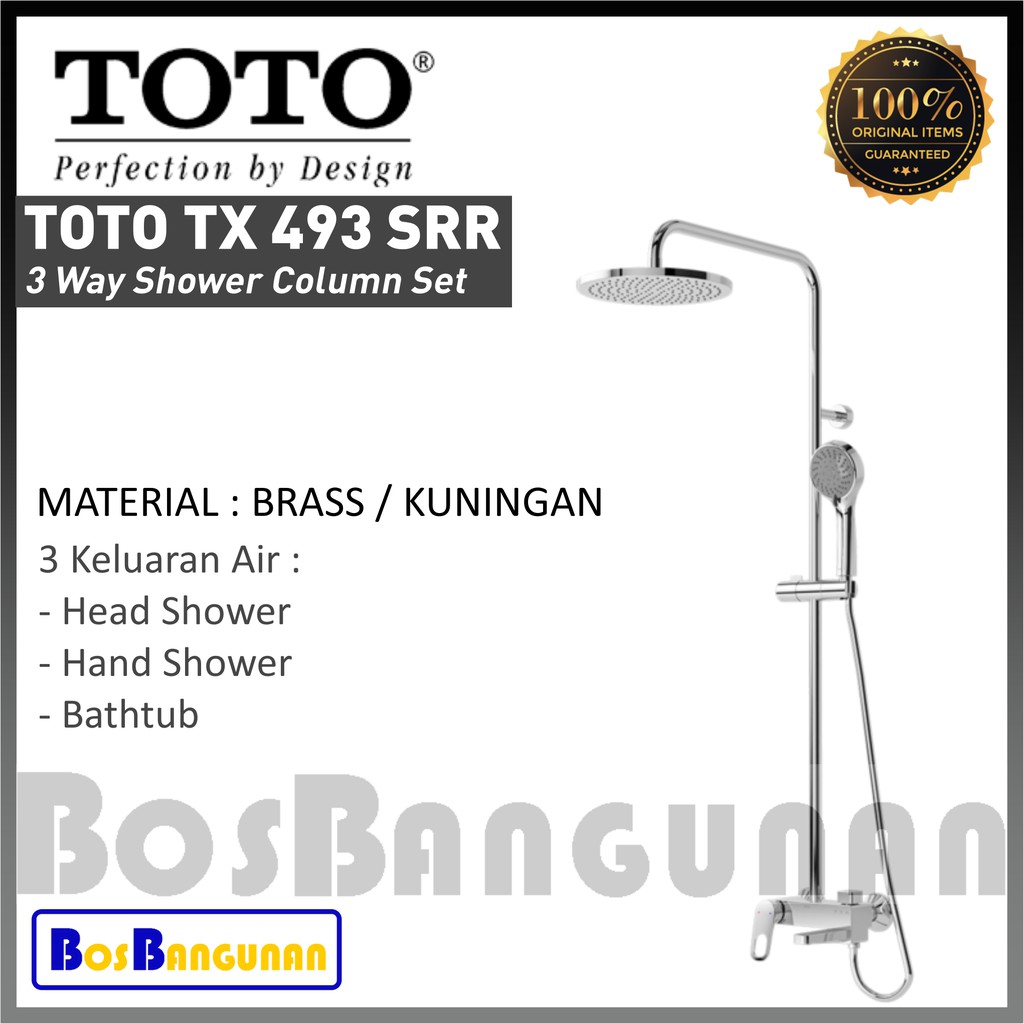 Detail Bak Shower Toto Nomer 42