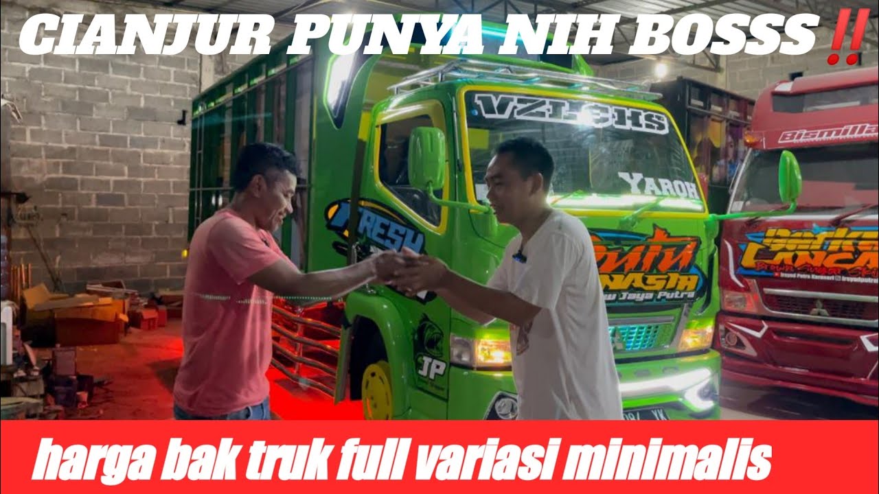 Detail Bak Truk Full Variasi Nomer 54