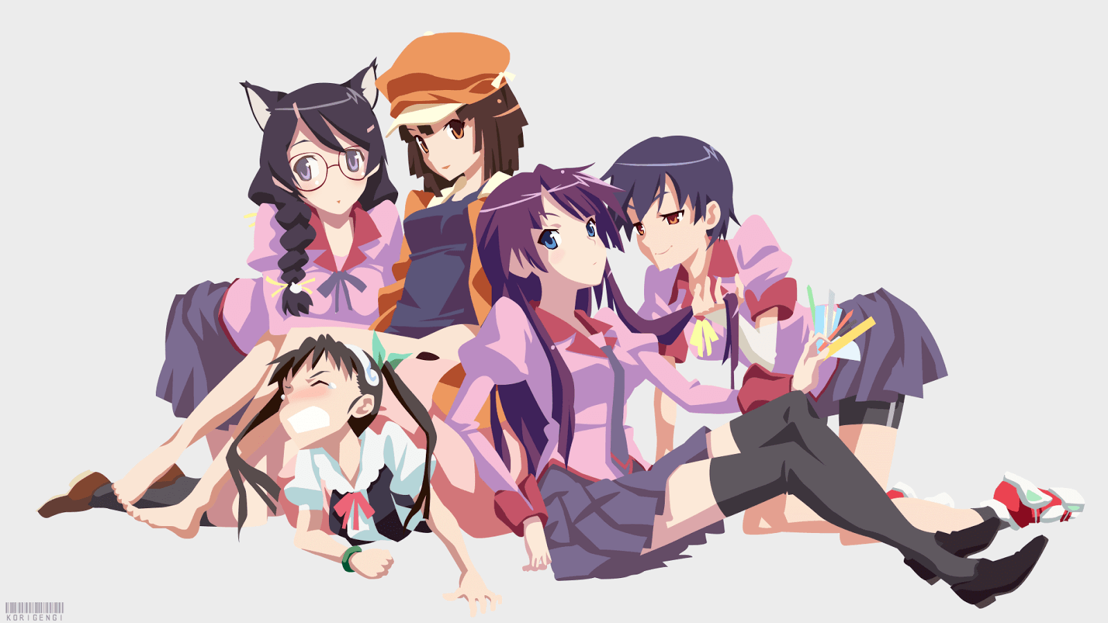 Detail Bakemonogatari Wallpaper Nomer 14