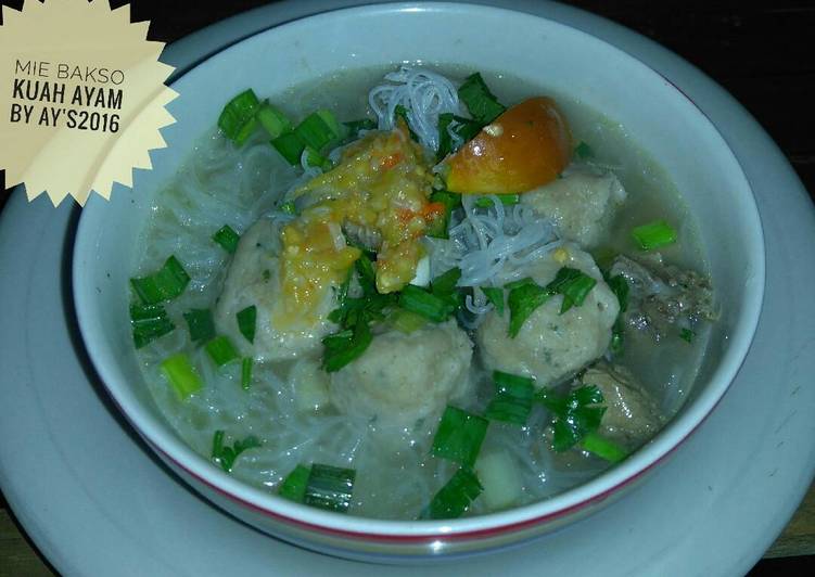 Detail Bakso Ayam Pakai Kuah Gambar Kuah Baso Ayam Nomer 29