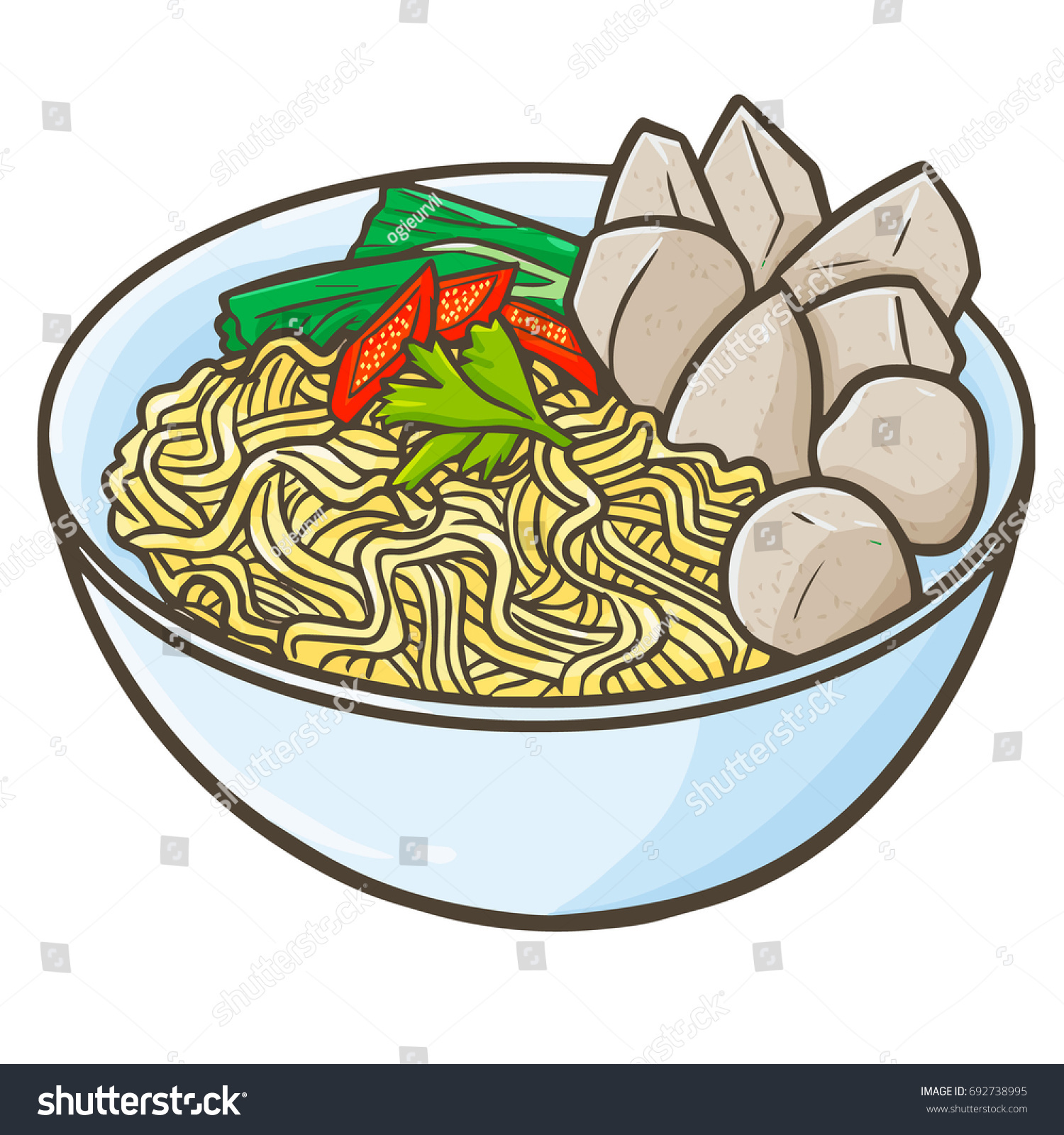 Detail Bakso Vector Png Nomer 16