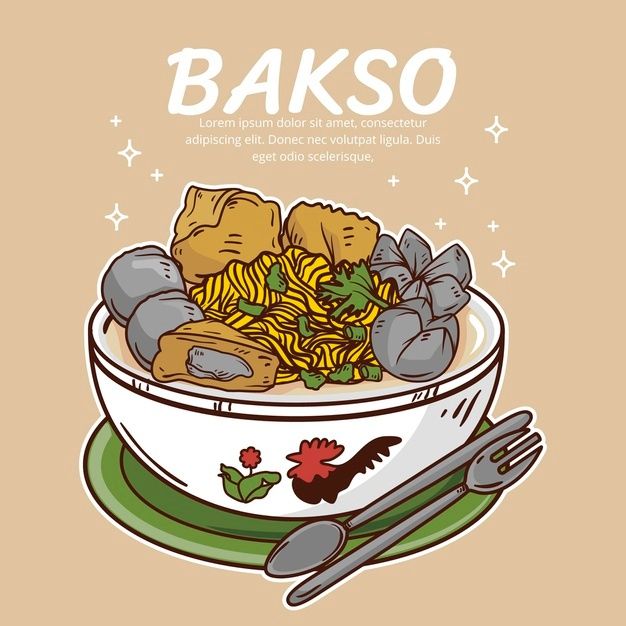Detail Bakso Vector Png Nomer 19
