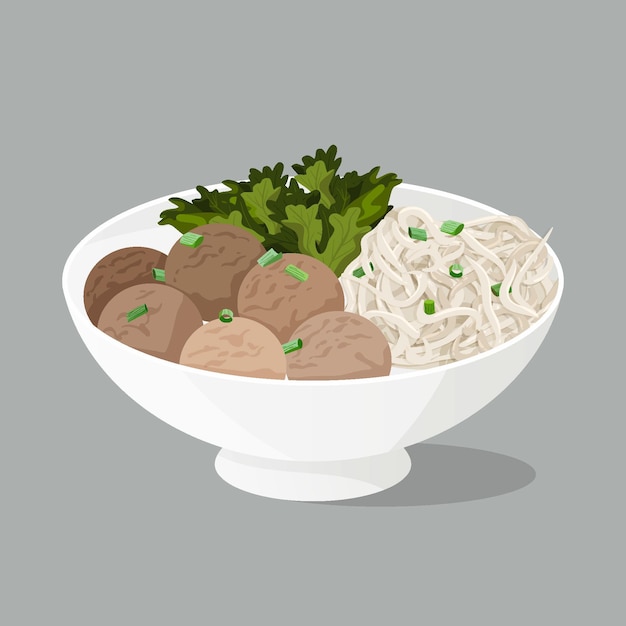 Detail Bakso Vector Png Nomer 33