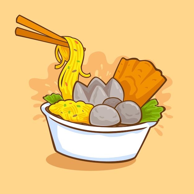 Detail Bakso Vector Png Nomer 35