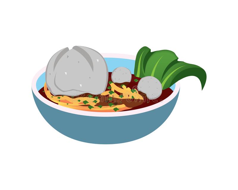 Detail Bakso Vector Png Nomer 7