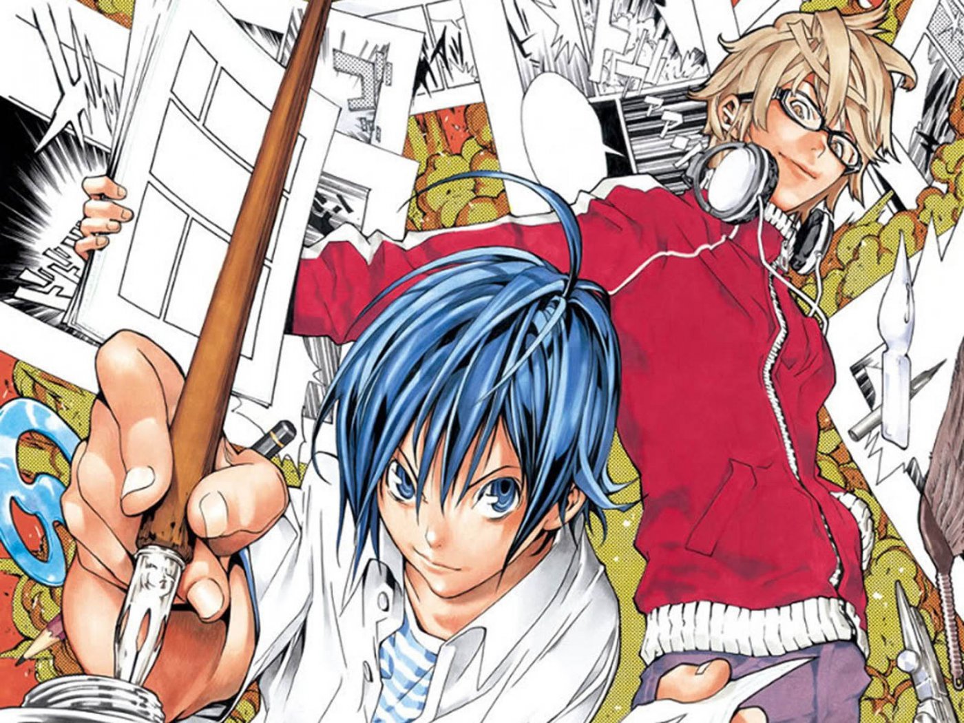 Detail Bakuman Wallpaper Nomer 28