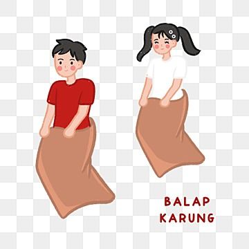 Detail Balap Karung Animasi Nomer 10