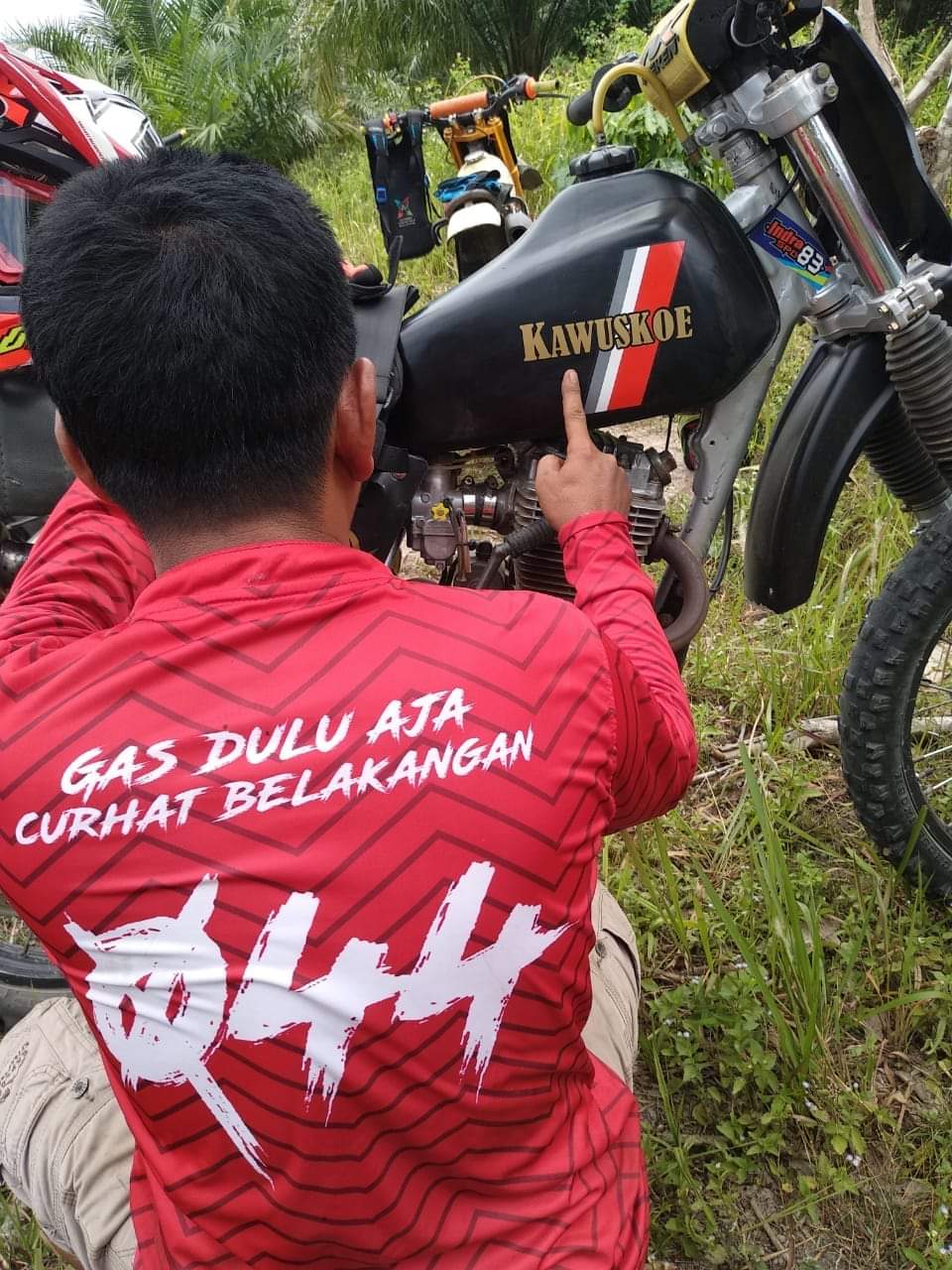 Detail Balap Motor Cross Lucu Nomer 39