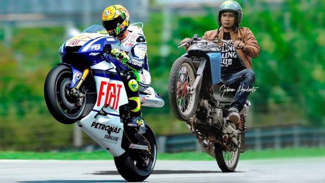 Detail Balap Motor Lucu Nomer 6