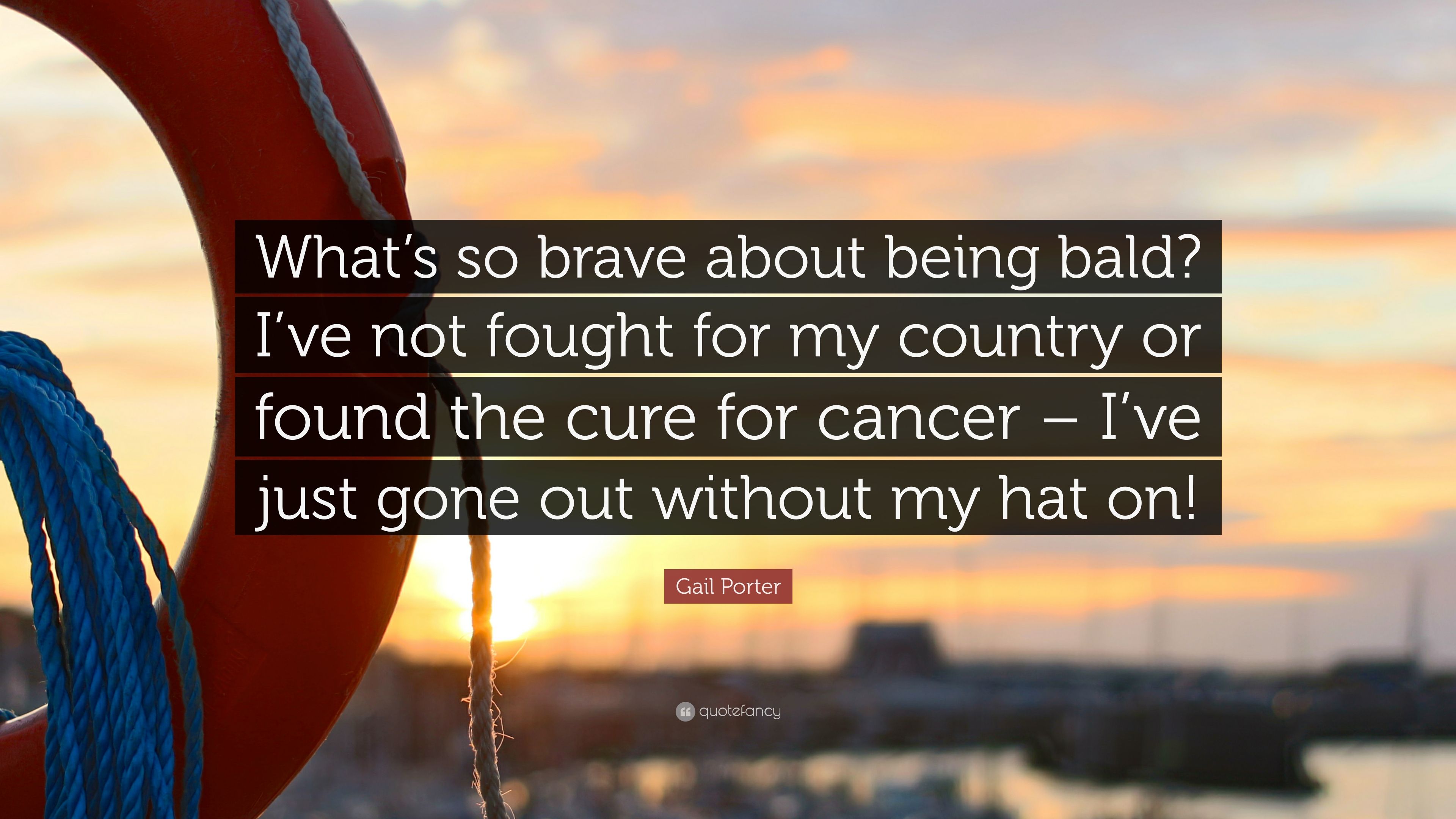 Detail Bald Cancer Quotes Nomer 33