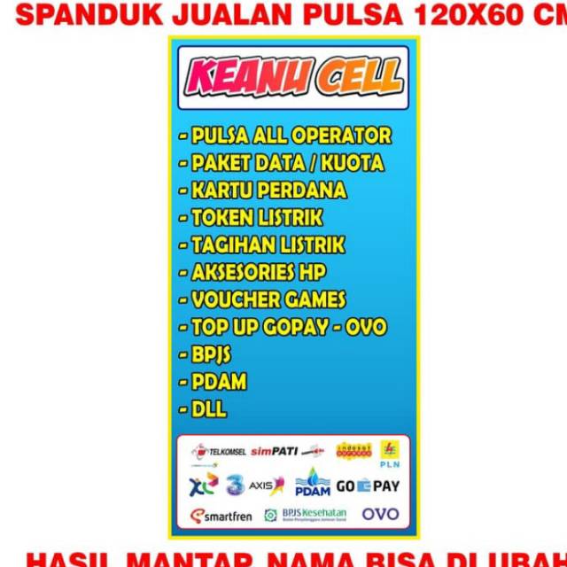 Detail Baliho Jual Pulsa Nomer 28