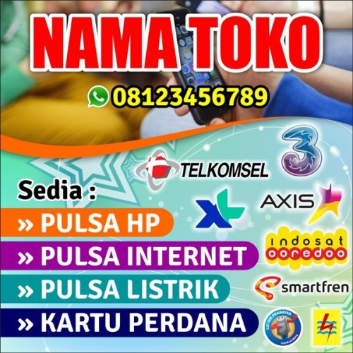 Detail Baliho Jual Pulsa Nomer 8