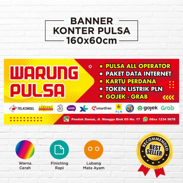 Detail Baliho Jual Pulsa Nomer 10