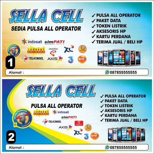 Detail Baliho Jualan Pulsa Nomer 11