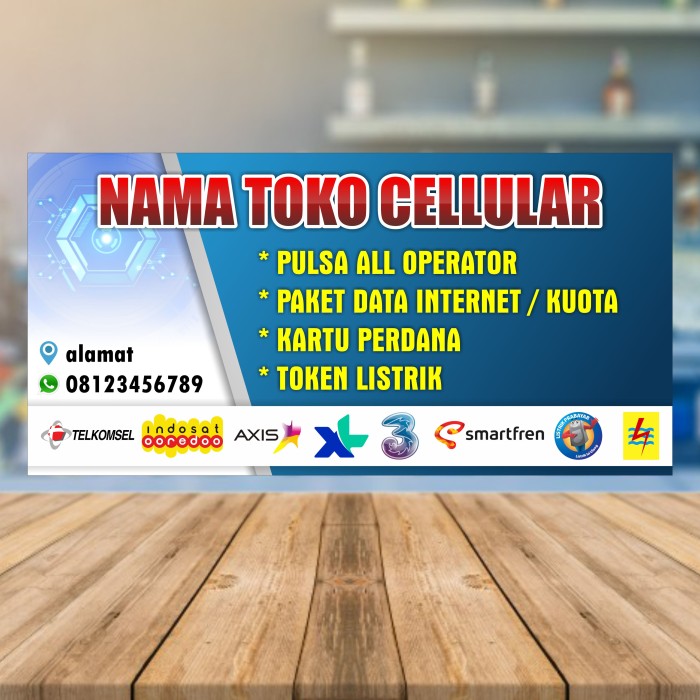 Detail Baliho Jualan Pulsa Nomer 28