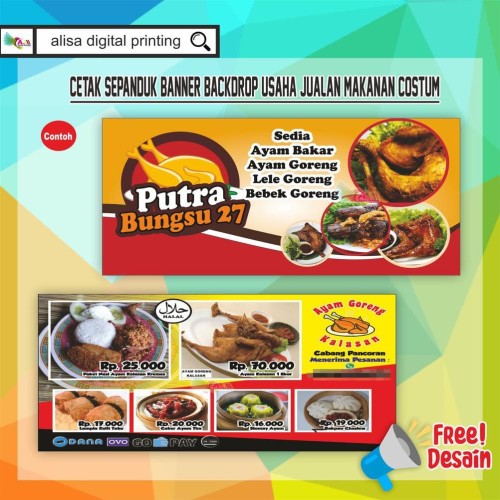 Detail Baliho Makanan Nomer 17
