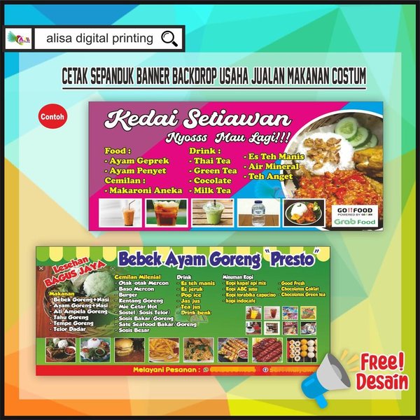 Detail Baliho Makanan Nomer 38
