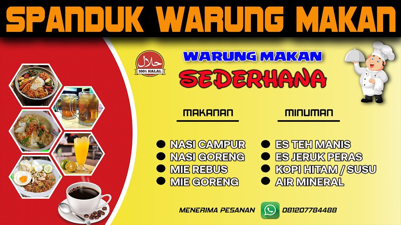 Detail Baliho Makanan Nomer 41