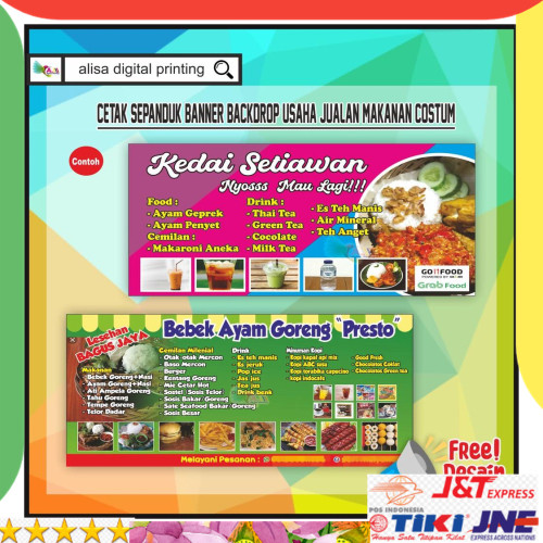 Detail Baliho Makanan Nomer 55