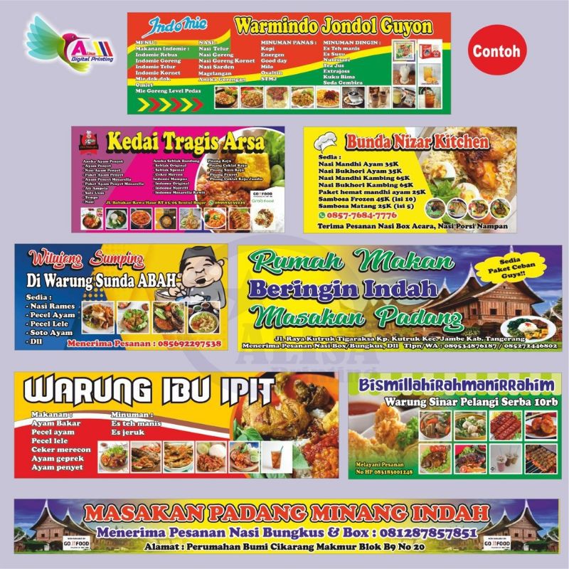 Detail Baliho Makanan Nomer 9