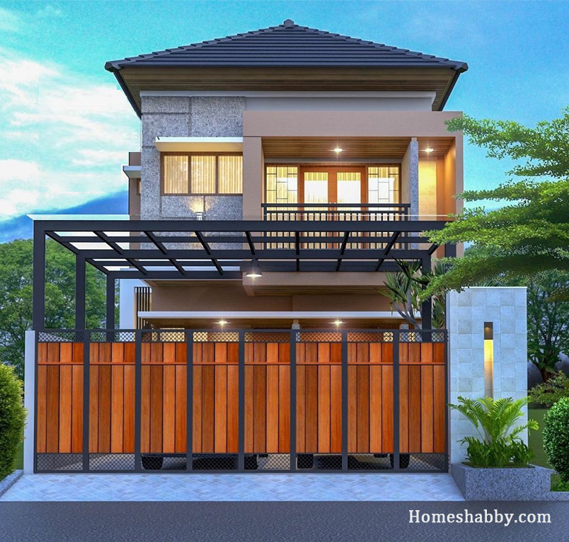 Detail Balkon Rumah Lantai 2 Nomer 15