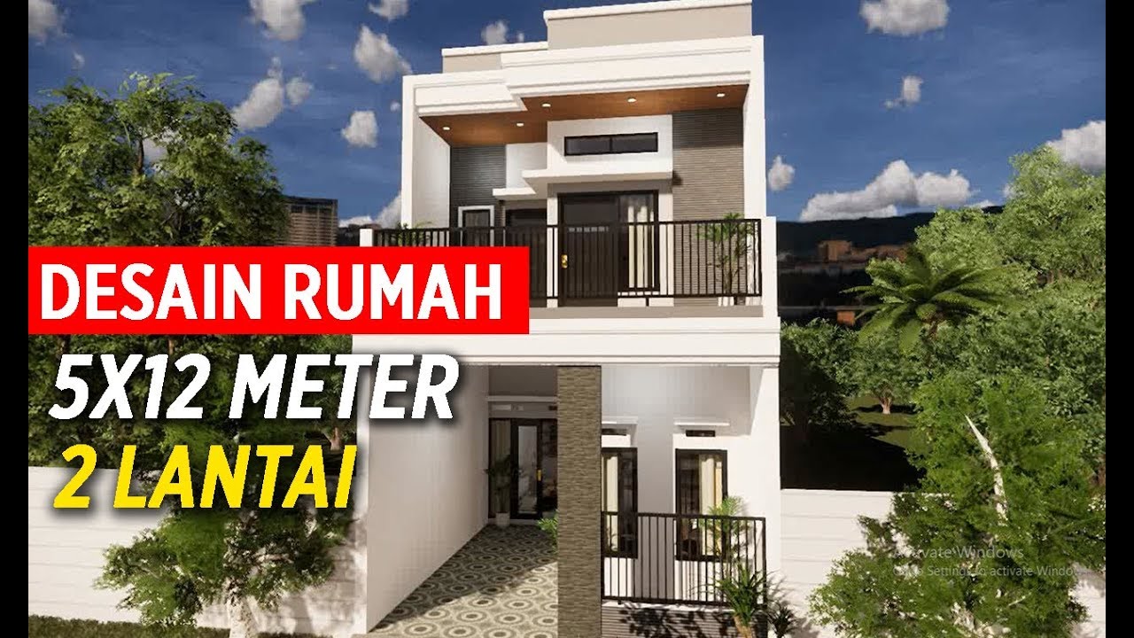 Detail Balkon Rumah Minimalis 2 Lantai Nomer 27