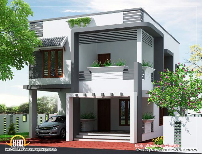 Detail Balkon Rumah Minimalis 2 Lantai Nomer 4