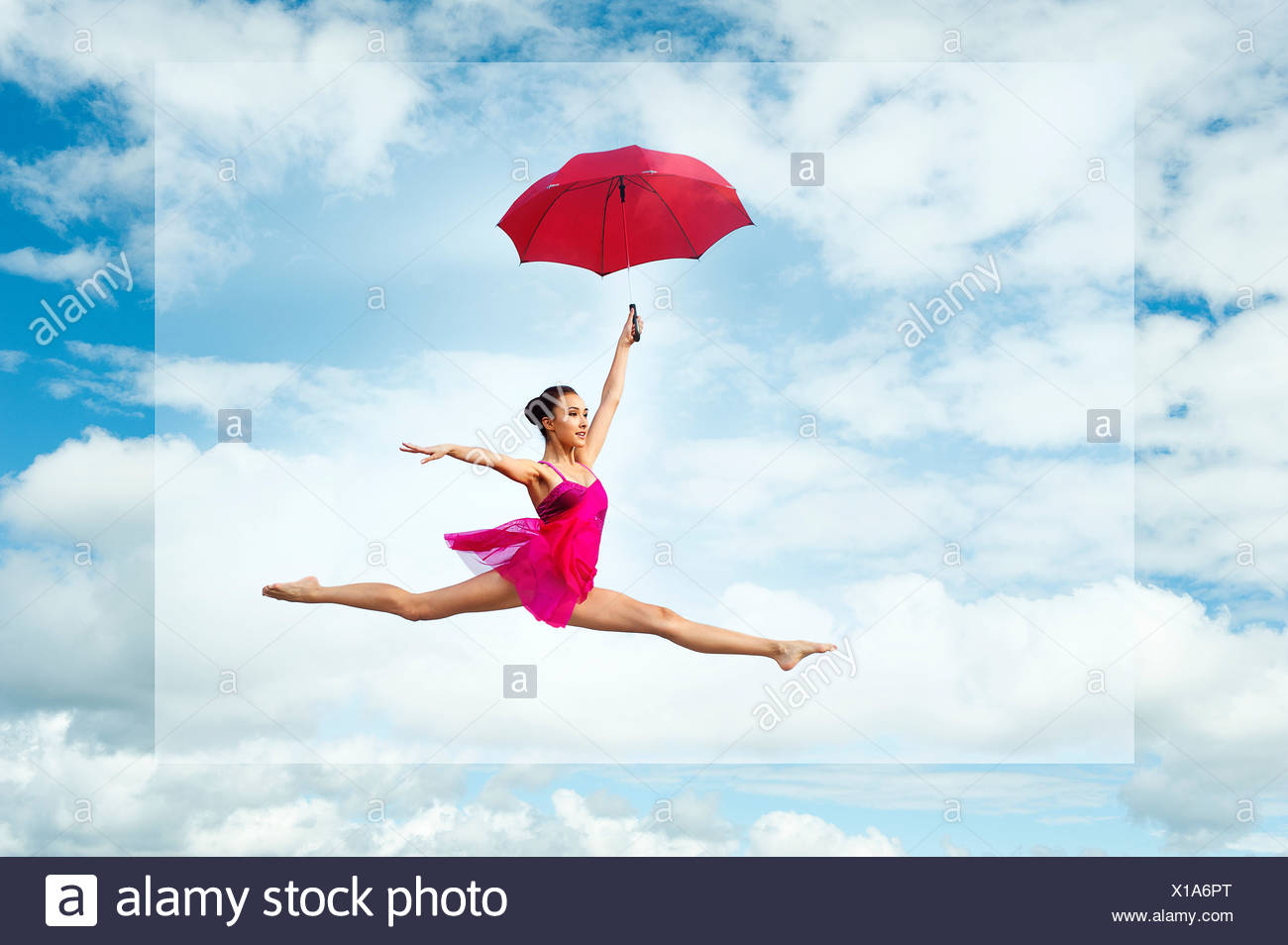 Detail Ballerina With Umbrella Silhouette Nomer 17