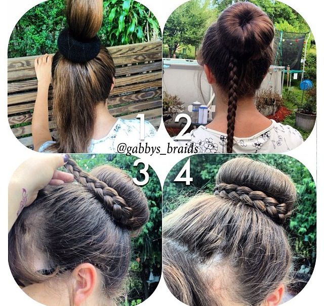 Detail Ballet Bun With Donut Nomer 36