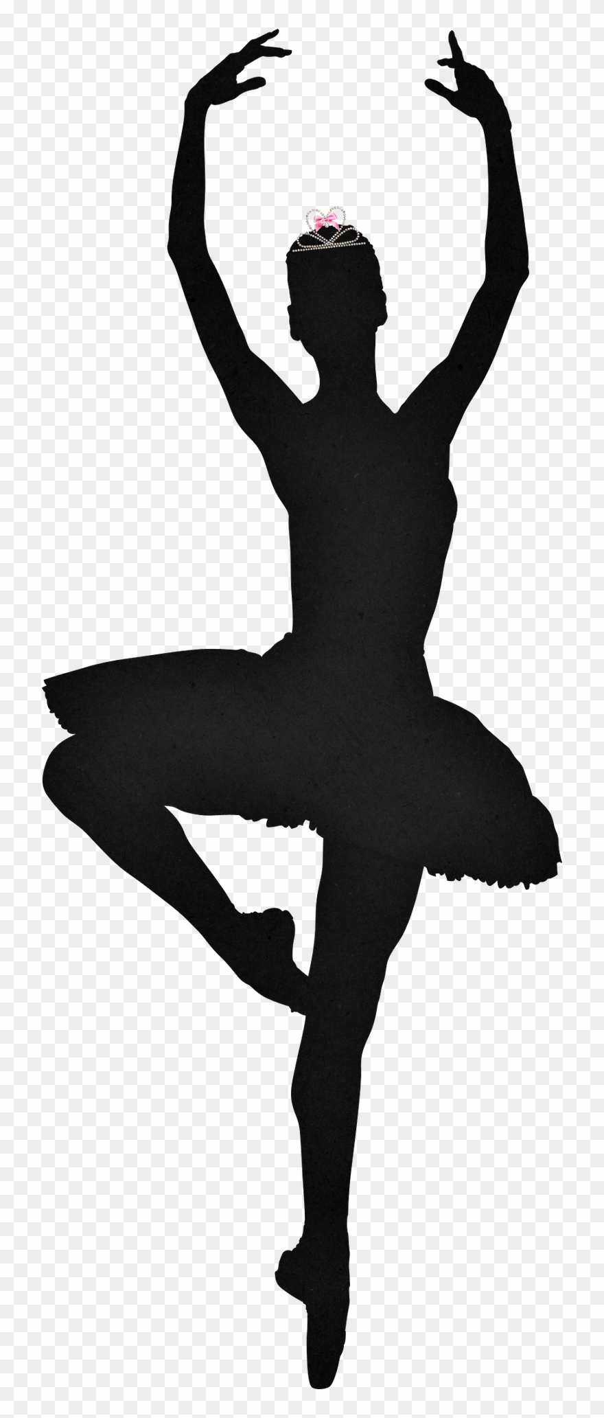 Detail Ballet Dancer Clipart Silhouette Nomer 2